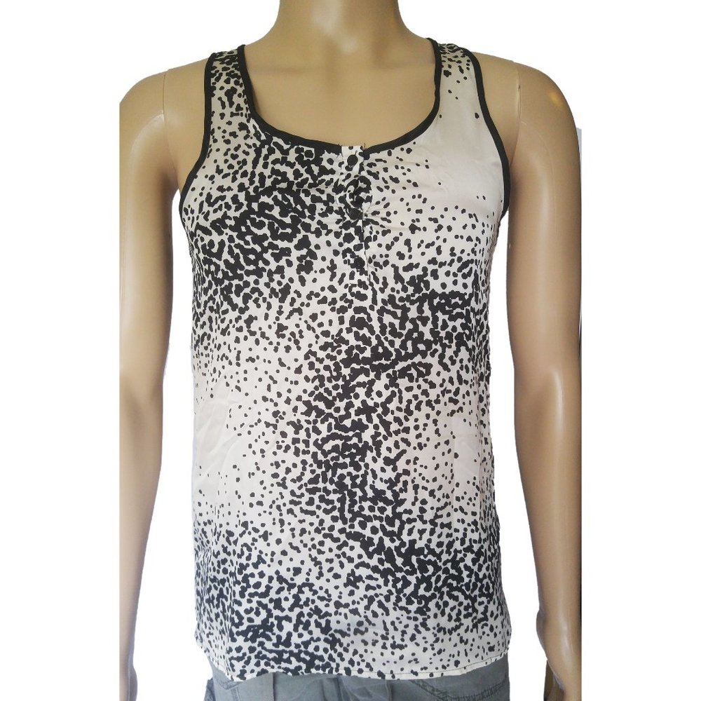 Bee Stitched Womens Racerback Tank Top Sz Medium
